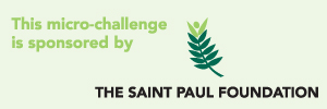 This micro-challenge is sponsored by the Saint Paul Foundation